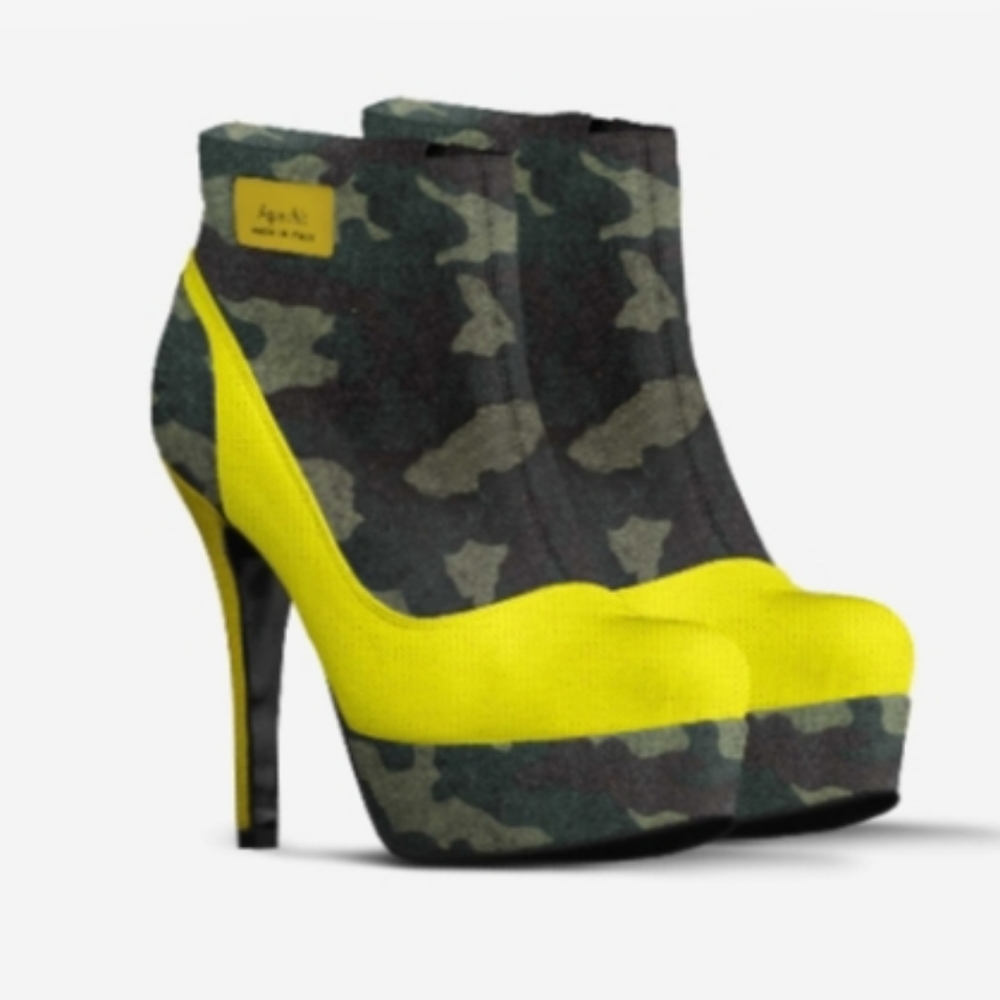 Aqua Italia stiletto ankle boots